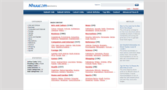Desktop Screenshot of nhuu.com
